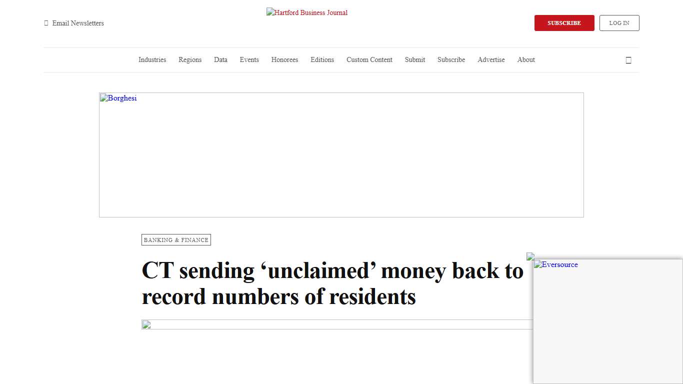CT sending ‘unclaimed’ money back to record numbers of residents